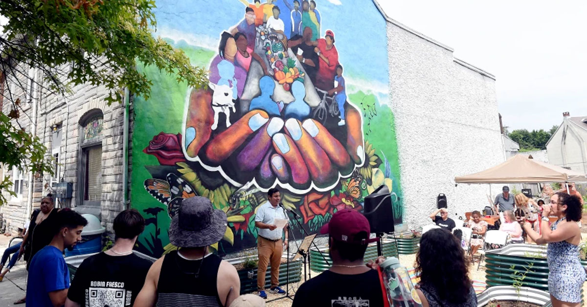 Art and activities celebrate south Reading neighborhood